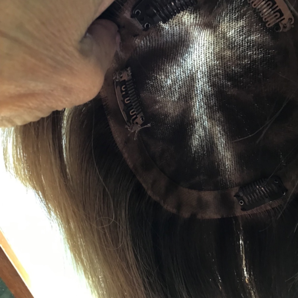 Hidden Crown Human Hair Topper - Picture 14 of 16